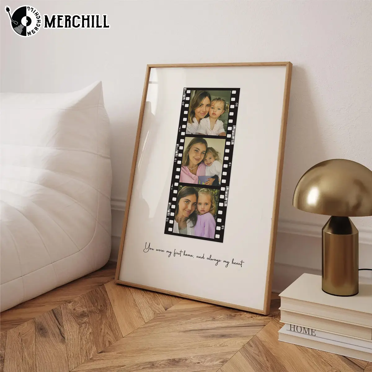 Custom Polaroid Photo Frame for Mom Unique Personalized Mothers Day Gift 4